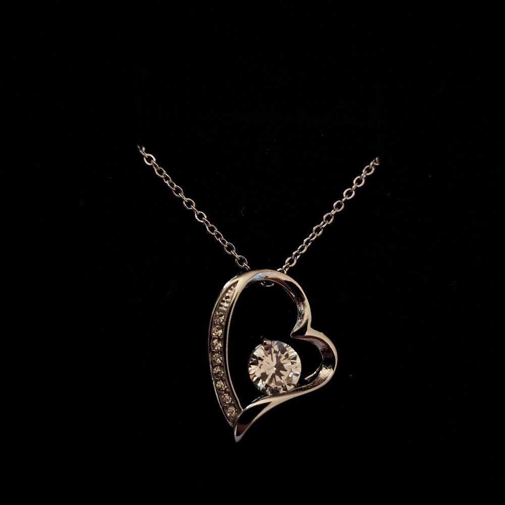 White Gold Forever Necklace